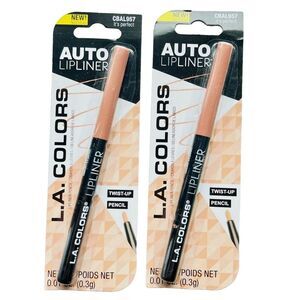 2X LA Colors Nude Lip Liner Auto Lipliner Nude It’s Perfect Lip Liner Lot